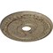 Ekena Millwork Wreath Ceiling Medallion (Fits Canopies up to 6"), 21 1/8"OD x 3 5/8"ID x 7/8"P, Gobi Desert Crackle CM21WRGDC - alternate 3